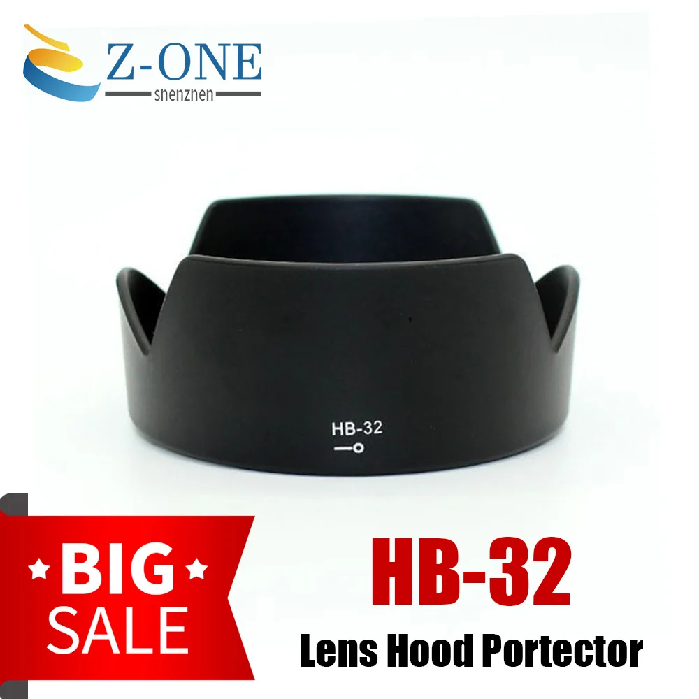 

HB-32 HB32 Bayonet Mount Lens Hood Reversible Camera Lente 67mm for Nikon AF Zoom-Nikkor 18-105 18-135 18-140 Camera Accessories