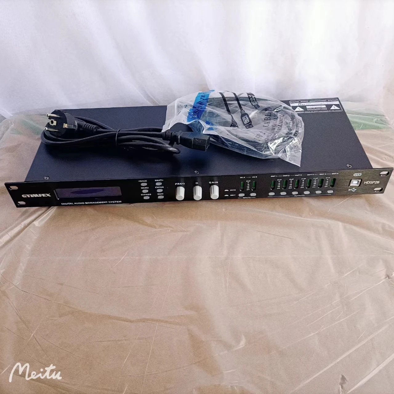 2 in 6 out professional Loudspeaker Management System audio digital speaker dsp processor
2 in 6 out professional Loudspeaker Management System audio digital speaker dsp processor