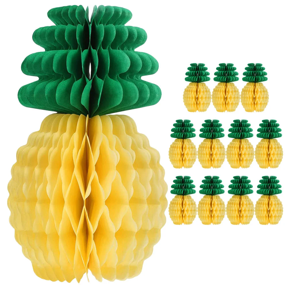 Scene Hanging Decor Tissue Fruit Paper Honeycomb Pineapple Party Favors Ball Pendants
Scene Hanging Decor Tissue Fruit Paper Honeycomb Pineapple Party Favors Ball Pendants