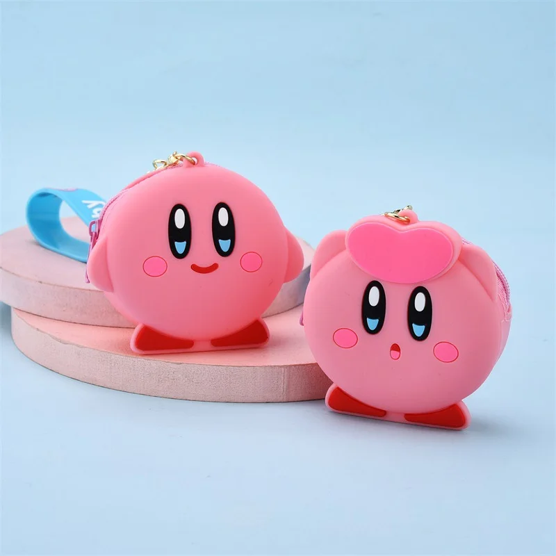 Anime Kirby Coin Purse Kawaii Keychain Pendant for Bag Cartoon Storage Bags Cute Key Ring Ornaments Toys for Children Girls Gift
Anime Kirby Coin Purse Kawaii Keychain Pendant for Bag Cartoon Storage Bags Cute Key Ring Ornaments Toys for Children Girls Gift