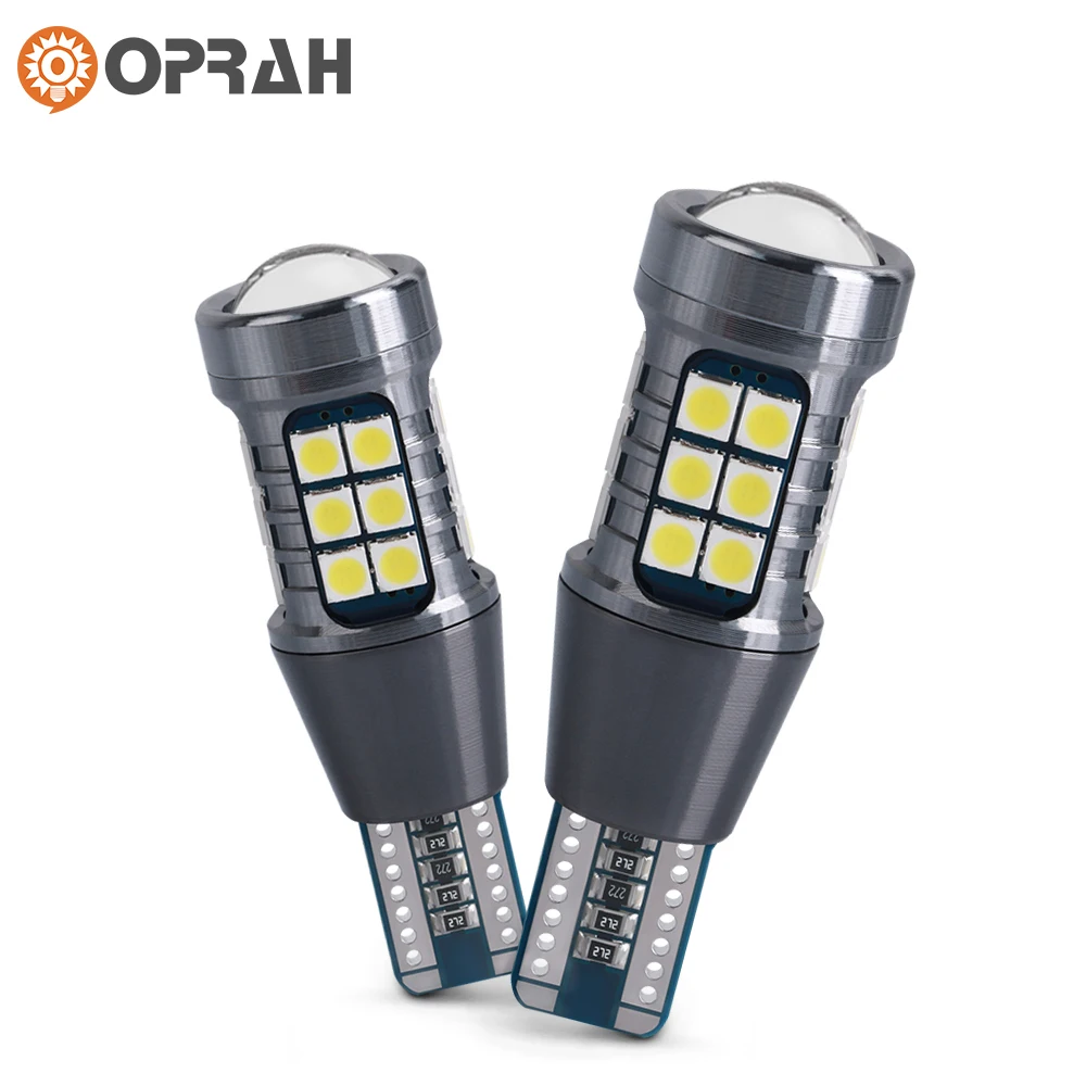 Oprah 2 шт. T15 W16W 921 светодиодная лампа Canbus автомобильный свет высокой мощности 27 шт. 3030SMD без ошибок для заднего фонаря задний сигнал 12 В белый ян...
Oprah 2 шт. T15 W16W 921 светодиодная лампа Canbus автомобильный свет высокой мощности 27 шт. 3030SMD без ошибок для заднего фонаря задний сигнал 12 В белый ян...
