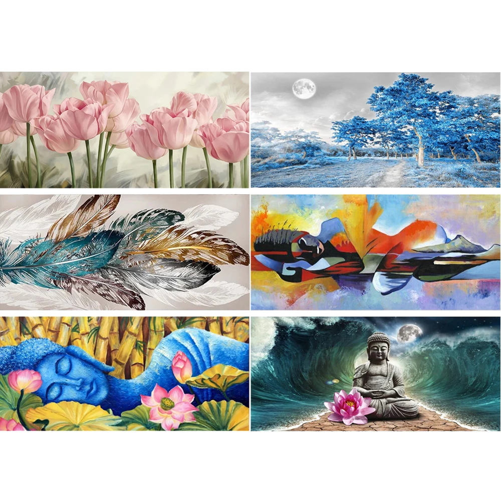 5D DIY Diamond Painting Landscape Feather Buddha Full Drill Round Rhinestone Mosaic Embroidery Home Decor Nordic Poster Decor
5D DIY Diamond Painting Landscape Feather Buddha Full Drill Round Rhinestone Mosaic Embroidery Home Decor Nordic Poster Decor
