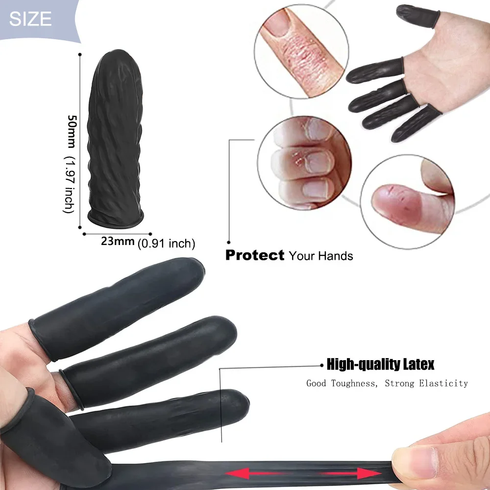 Одноразовые латексные напальчники
Одноразовые латексные напальчники