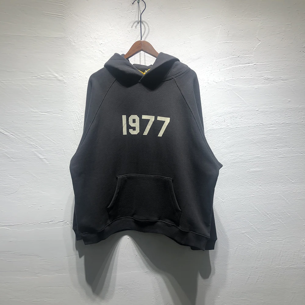 Best Version 1:1 Essentials 1977 Flocking Letter Hoodies 2022 8th Collection Men Hiphop Streetwear Pullover Oversize Hoodie
Best Version 1:1 Essentials 1977 Flocking Letter Hoodies 2022 8th Collection Men Hiphop Streetwear Pullover Oversize Hoodie