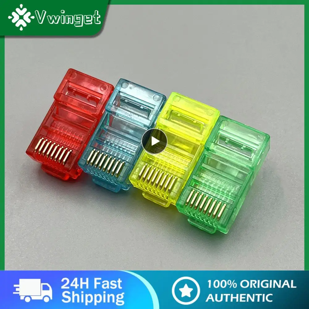 Wide Compatibility Network Connector Unshielded Registered Jack Module Plug High Quality Non-shielded Crystal Head Durable Rj45
Wide Compatibility Network Connector Unshielded Registered Jack Module Plug High Quality Non-shielded Crystal Head Durable Rj45