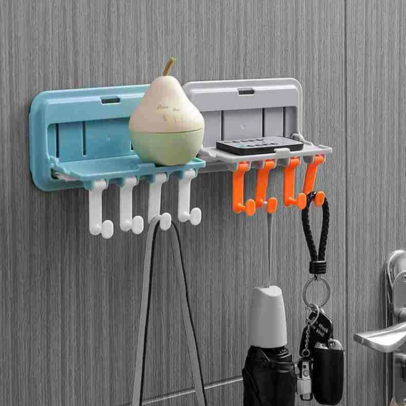 Kitchen Storage Rack Home Organizer Foldable Wall Mounted Bedroom Bathroom Hooks Holder Storage Shelf
Kitchen Storage Rack Home Organizer Foldable Wall Mounted Bedroom Bathroom Hooks Holder Storage Shelf