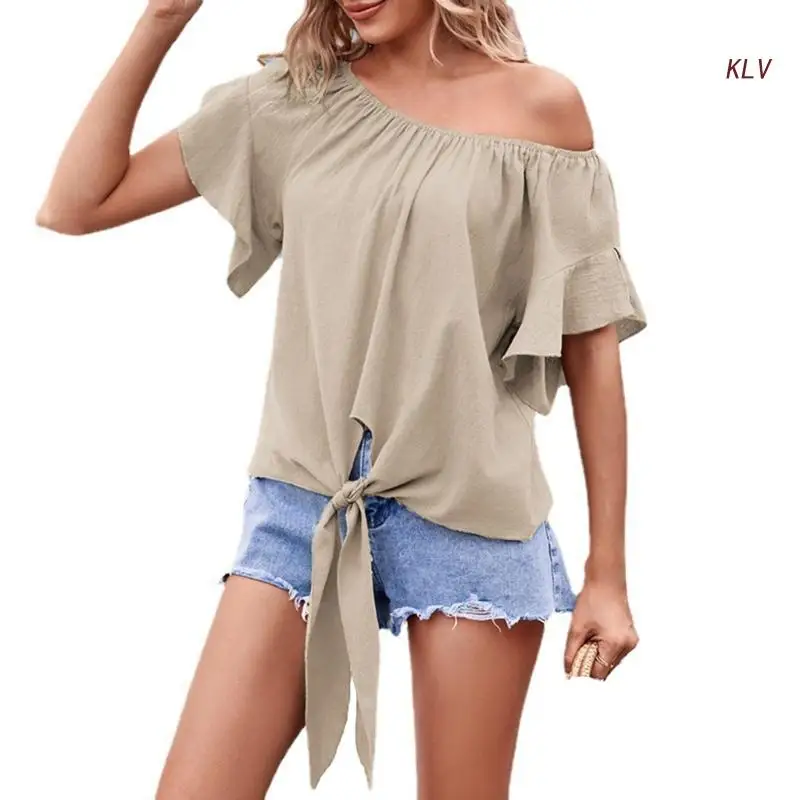 Женская летняя рубашка без рукавов, Повседневная футболка, свободные рубашки, туника с круглым вырезом, топы, блузки с пышными рукавами, топы Babydoll 6XDA
Женская летняя рубашка без рукавов, Повседневная футболка, свободные рубашки, туника с круглым вырезом, топы, блузки с пышными рукавами, топы Babydoll 6XDA