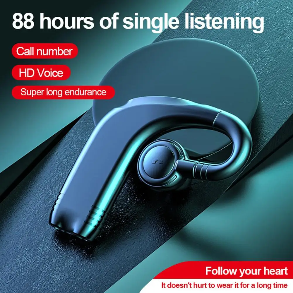 1Pcs Wireless Car Headphones Ear-mounted Headset Business Bluetooth-compatible 5.2 Ultra-long Standby Sports Waterproof Earphone
1Pcs Wireless Car Headphones Ear-mounted Headset Business Bluetooth-compatible 5.2 Ultra-long Standby Sports Waterproof Earphone