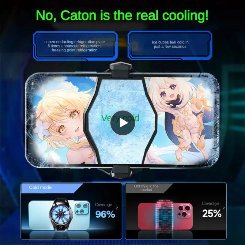 Cooling Fan Large Display Screen Type-c Fast Cooling Mobile Phone 4.5-6.7 Inch 5v/2a S8 Electronic Competition Radiator Lithe
Cooling Fan Large Display Screen Type-c Fast Cooling Mobile Phone 4.5-6.7 Inch 5v/2a S8 Electronic Competition Radiator Lithe