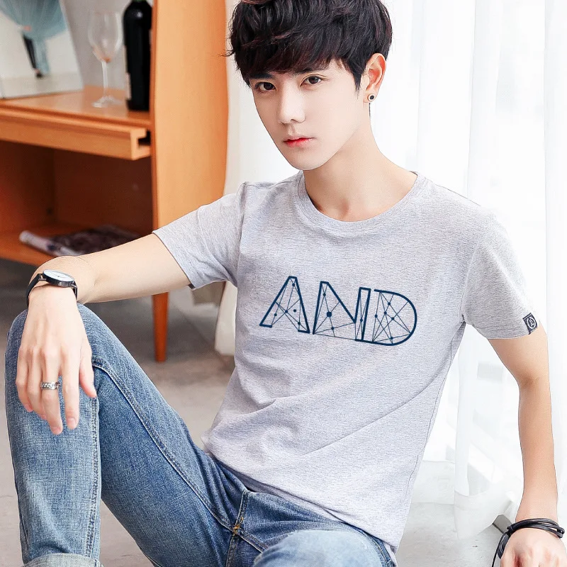 6854 Men's T-Shirts Summer Short Sleeve t shirt men Simple creative design line cross Print cotton Brand shirts Men Top Tees 
6854 Men's T-Shirts Summer Short Sleeve t shirt men Simple creative design line cross Print cotton Brand shirts Men Top Tees