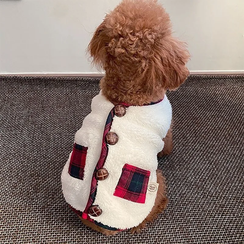 Christmas Winter Pet Dogs Clothes Send Scarf Cute Dogs Sweater Coats Fleece Luxury Puppy Dogs Clothing Yorkies Chihuahua
Christmas Winter Pet Dogs Clothes Send Scarf Cute Dogs Sweater Coats Fleece Luxury Puppy Dogs Clothing Yorkies Chihuahua