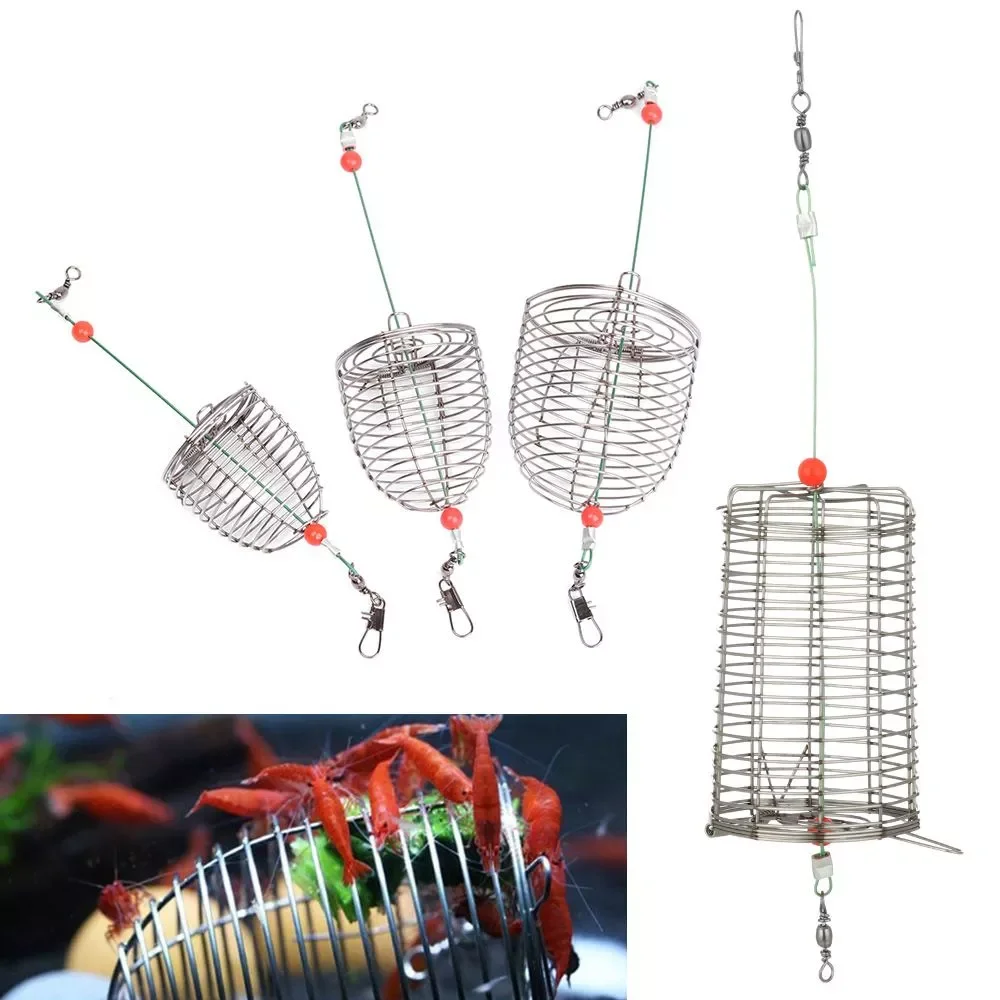 Catch Holder Stainless Steel Trap Basket Food Feeding Aquarium Bait Feeder Fishing Bait Cage Fishing Lure Trap
Catch Holder Stainless Steel Trap Basket Food Feeding Aquarium Bait Feeder Fishing Bait Cage Fishing Lure Trap
