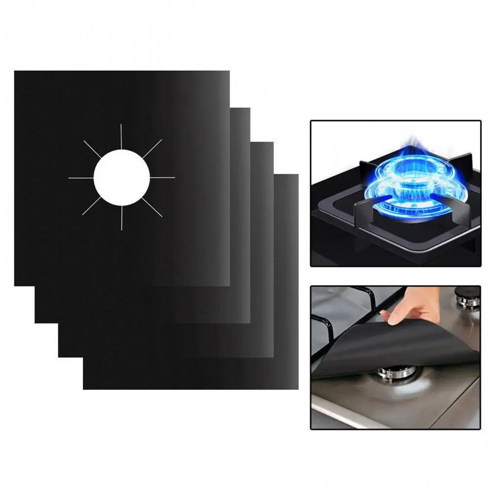 4PCS Reusable Gas Stove Cleaning Mat For Kitchen Gas Stove Oil Protector Cleaning Mat Sheeting For Kitchen Gas Stove Tools
4PCS Reusable Gas Stove Cleaning Mat For Kitchen Gas Stove Oil Protector Cleaning Mat Sheeting For Kitchen Gas Stove Tools