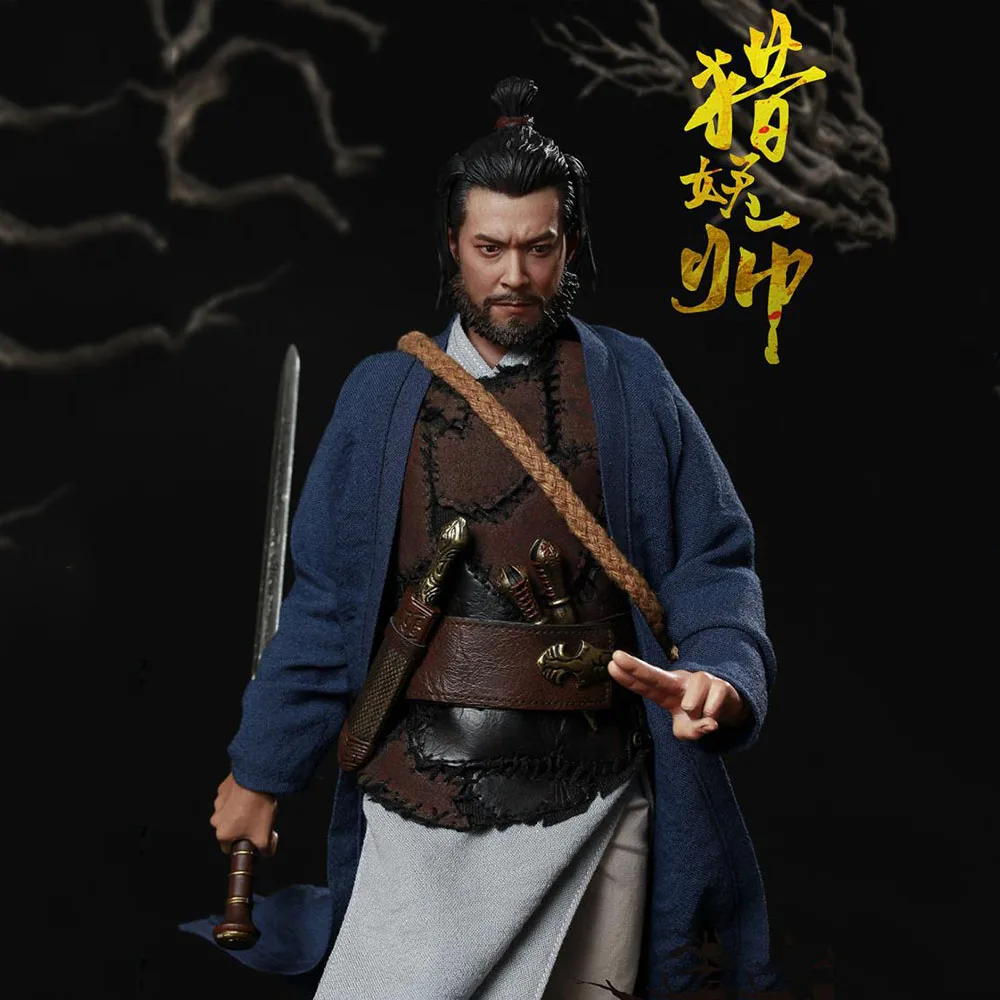 

1/6 Scale Male Soldier Chinese Ghost Story Demon-hunter Wizard Yan Chixia Louis Koo 12 inches Action Figure Full Set Model Toys