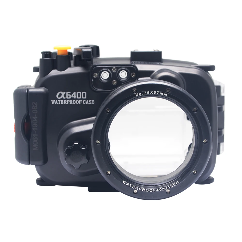 Mcoplus 130ft/40m Waterproof Underwater Camera Housing case bag for Soy A6400 Camera
Mcoplus 130ft/40m Waterproof Underwater Camera Housing case bag for Soy A6400 Camera
