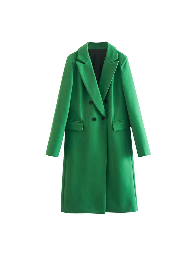 BSK&ZA&TRF 8698744 Women 2022 New Fashion Woolen Neutral Wind Overcoat Coat Vintage Long Sleeve Female Outerwear Tops 8698/744
BSK&ZA&TRF 8698744 Women 2022 New Fashion Woolen Neutral Wind Overcoat Coat Vintage Long Sleeve Female Outerwear Tops 8698/744