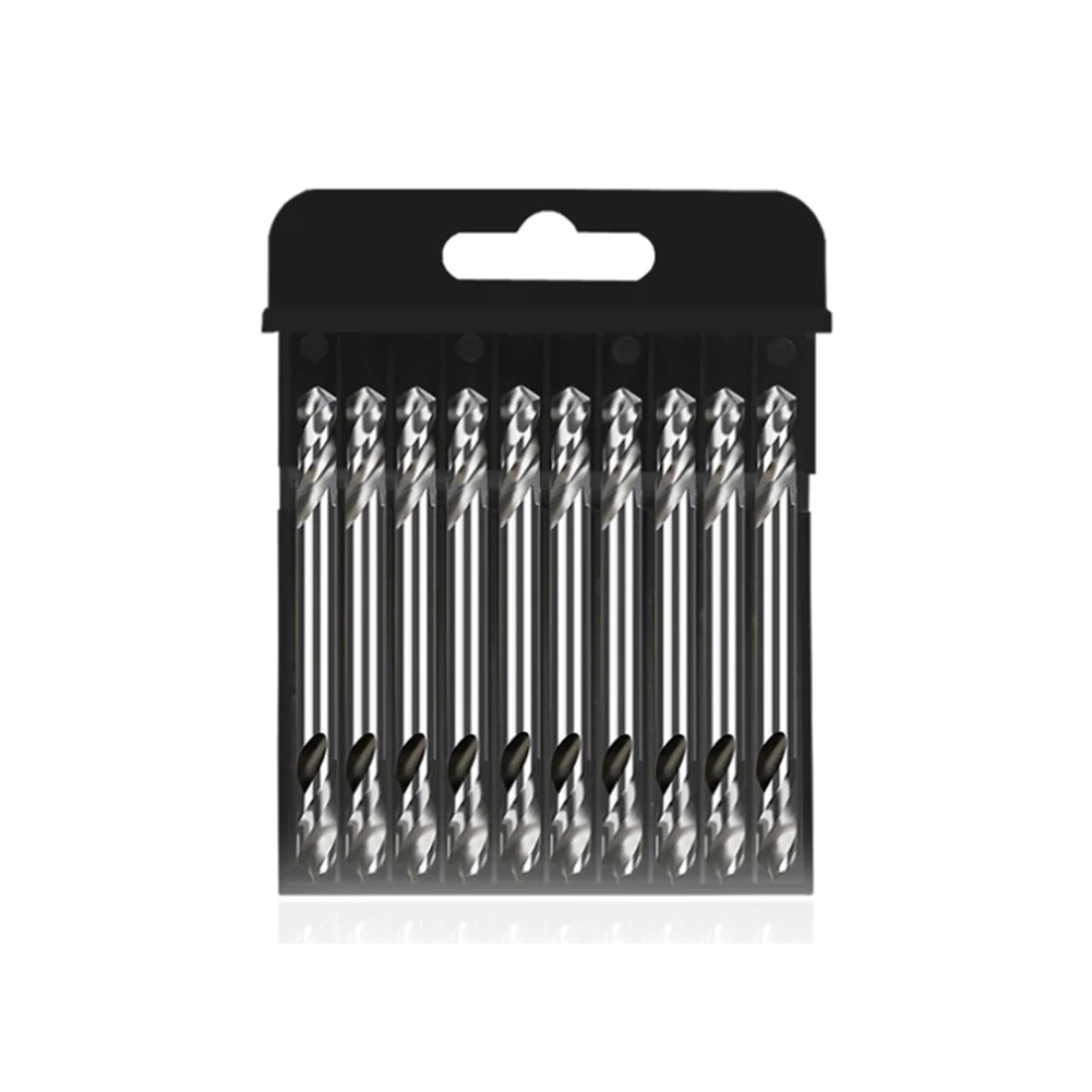 10 Pcs Double Ended Drills Bits 3.2/4.2/5.2mm Head HSS6542 Spiral Drill Bit 49/55/63mm Length For Copper Aluminum Alloy Drilling
10 Pcs Double Ended Drills Bits 3.2/4.2/5.2mm Head HSS6542 Spiral Drill Bit 49/55/63mm Length For Copper Aluminum Alloy Drilling