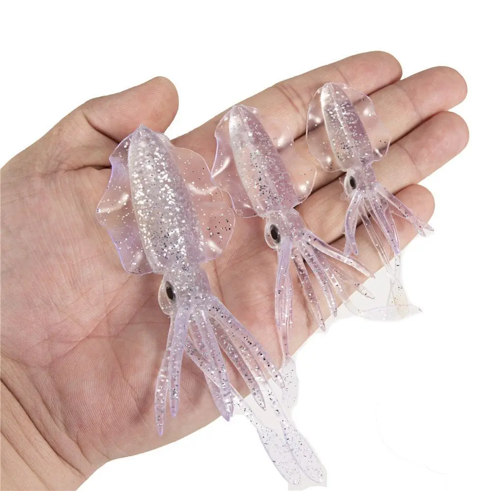 10/12/15cm 5/8.2/15.8g Artificial Squid Bait Soft Fishing Lure Fresh/Salt Water Swimbait Outdoor Fishing Bait Tackle Accessories
10/12/15cm 5/8.2/15.8g Artificial Squid Bait Soft Fishing Lure Fresh/Salt Water Swimbait Outdoor Fishing Bait Tackle Accessories