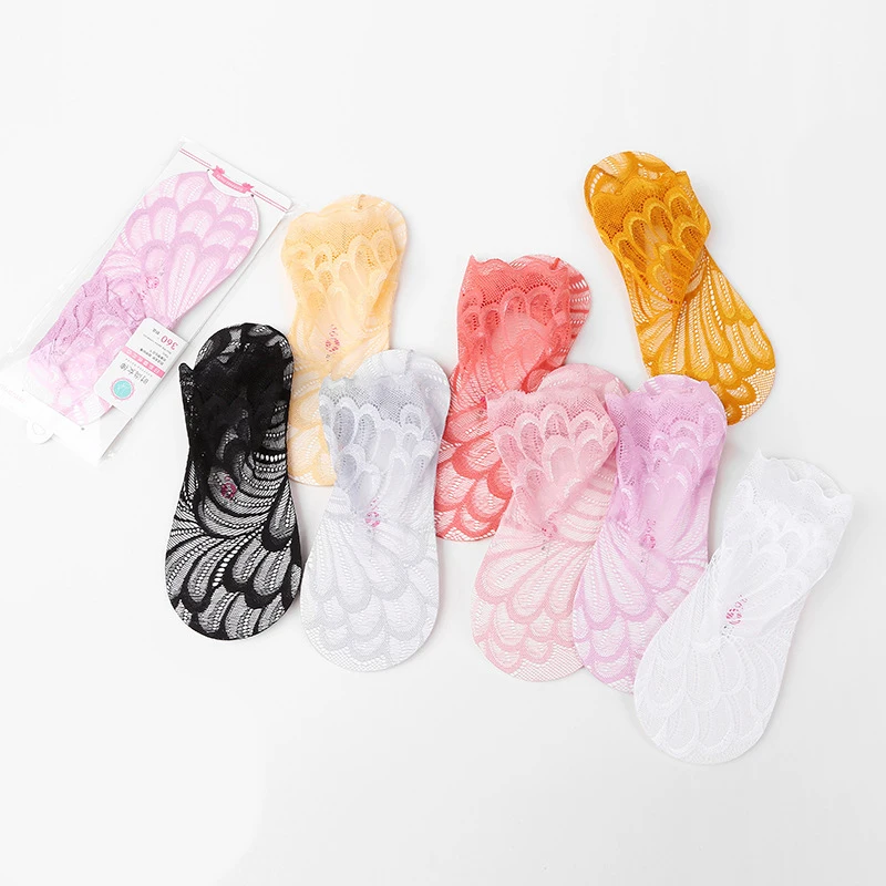 Women's Mesh Boat Socks Spring Summer Lace Socks 1 Pair Solid Color Cotton Bottom Socks Skin-friendly Invisible Low Ankle Socks
Women's Mesh Boat Socks Spring Summer Lace Socks 1 Pair Solid Color Cotton Bottom Socks Skin-friendly Invisible Low Ankle Socks