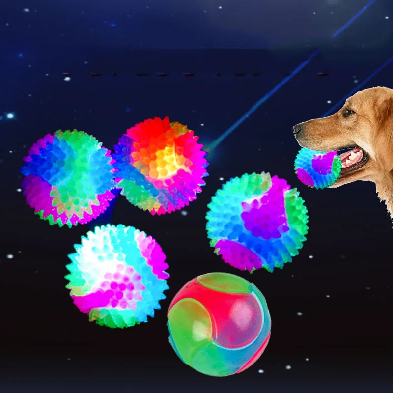 Glowing Ball Dog Toy LED Dog Balls Flashing Elastic Ball Molar Ball Pet Color Light Ball Interactive Toys For Puppy Cats Dog
Glowing Ball Dog Toy LED Dog Balls Flashing Elastic Ball Molar Ball Pet Color Light Ball Interactive Toys For Puppy Cats Dog