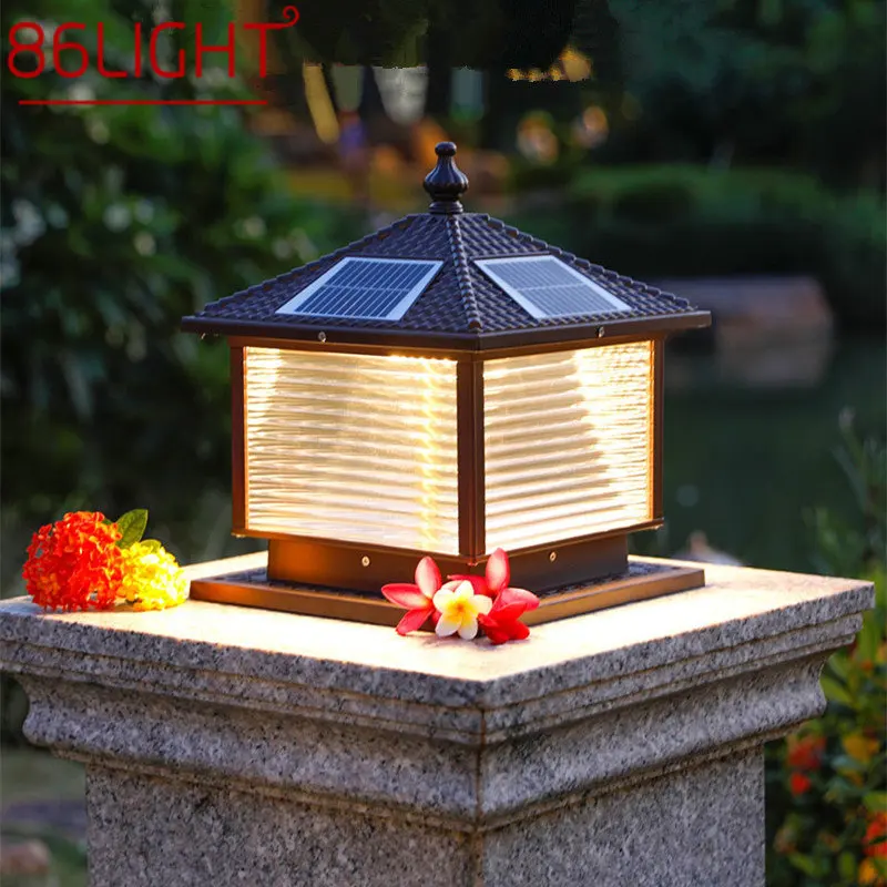 86LIGHT Solar Post Lamp LED Outdoor Creative Striped Glass Simple Pillar Light Waterproof IP65 for Home Villa Courtyard
86LIGHT Solar Post Lamp LED Outdoor Creative Striped Glass Simple Pillar Light Waterproof IP65 for Home Villa Courtyard