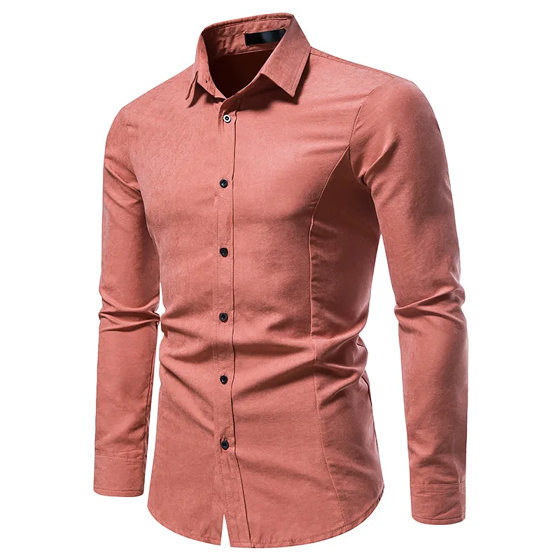 Autumn new men's long sleeve button shirt lapel top Korean fashion men's street wear large vintage clothes
Autumn new men's long sleeve button shirt lapel top Korean fashion men's street wear large vintage clothes