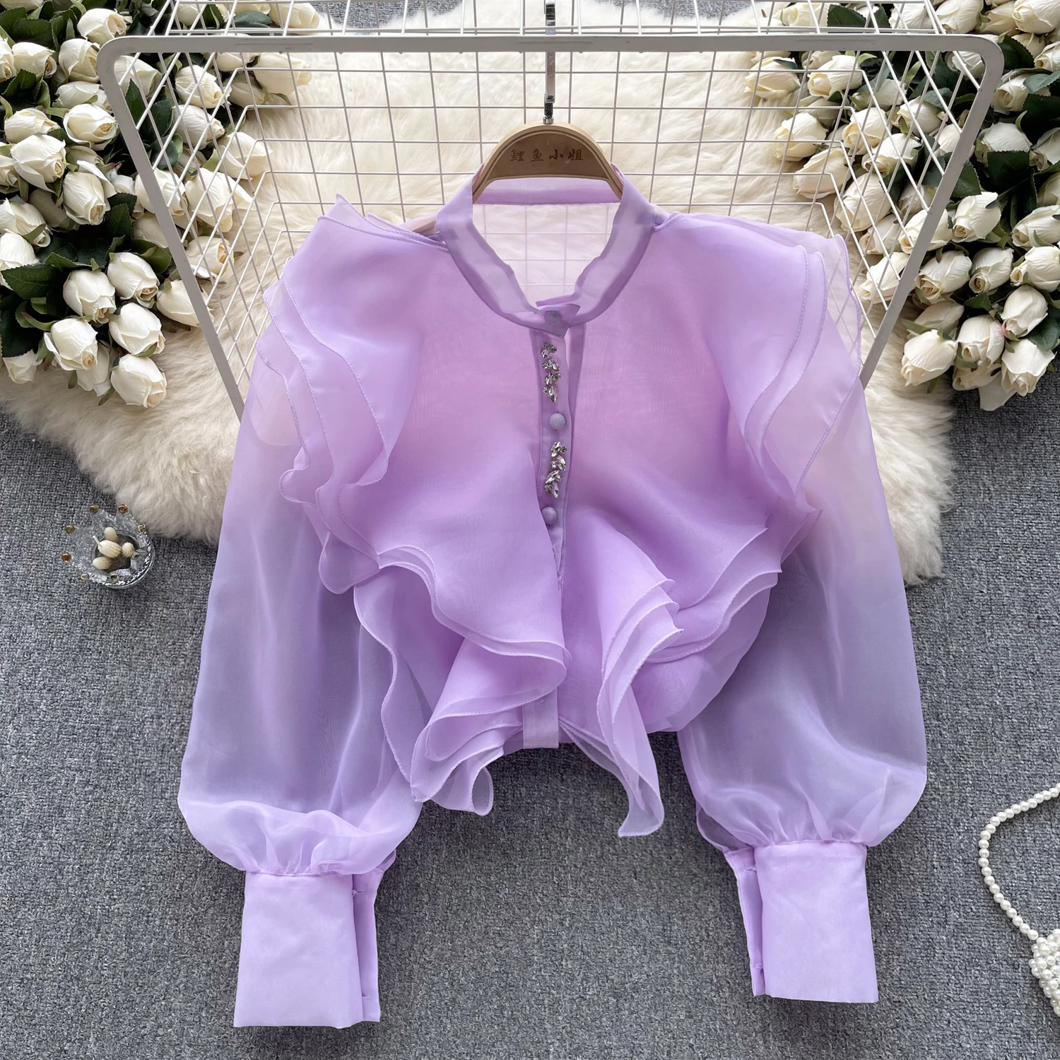 Women Chic Ruffle Pleated Long Sleeve Tank Top Slim Basic Sexy Korean Fashion O Neck Long Sleeve Top Summer Women Blouse 
Women Chic Ruffle Pleated Long Sleeve Tank Top Slim Basic Sexy Korean Fashion O Neck Long Sleeve Top Summer Women Blouse