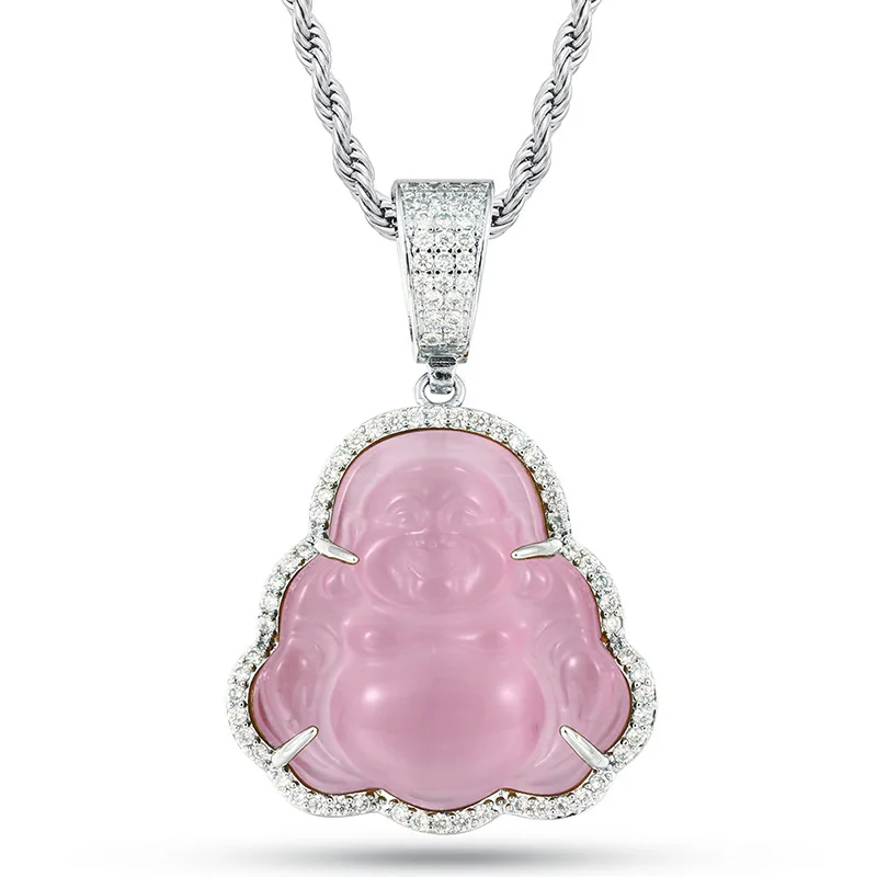 Hot Hip Hop Jewelry Big Belly Stone Maitreya Buddha Pendant Micro Set Zircon Trend Necklace Accessories
Hot Hip Hop Jewelry Big Belly Stone Maitreya Buddha Pendant Micro Set Zircon Trend Necklace Accessories