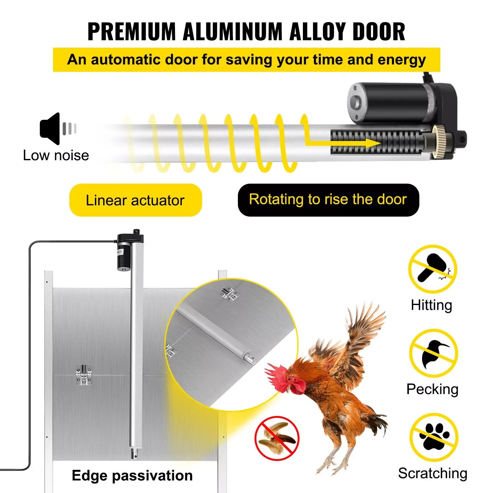Timing Control Chicken House Automatic Door Opener Kits US/AU/EU Plug Opening Farm 110-220V Chicken Pets Dog Door Opener
Timing Control Chicken House Automatic Door Opener Kits US/AU/EU Plug Opening Farm 110-220V Chicken Pets Dog Door Opener