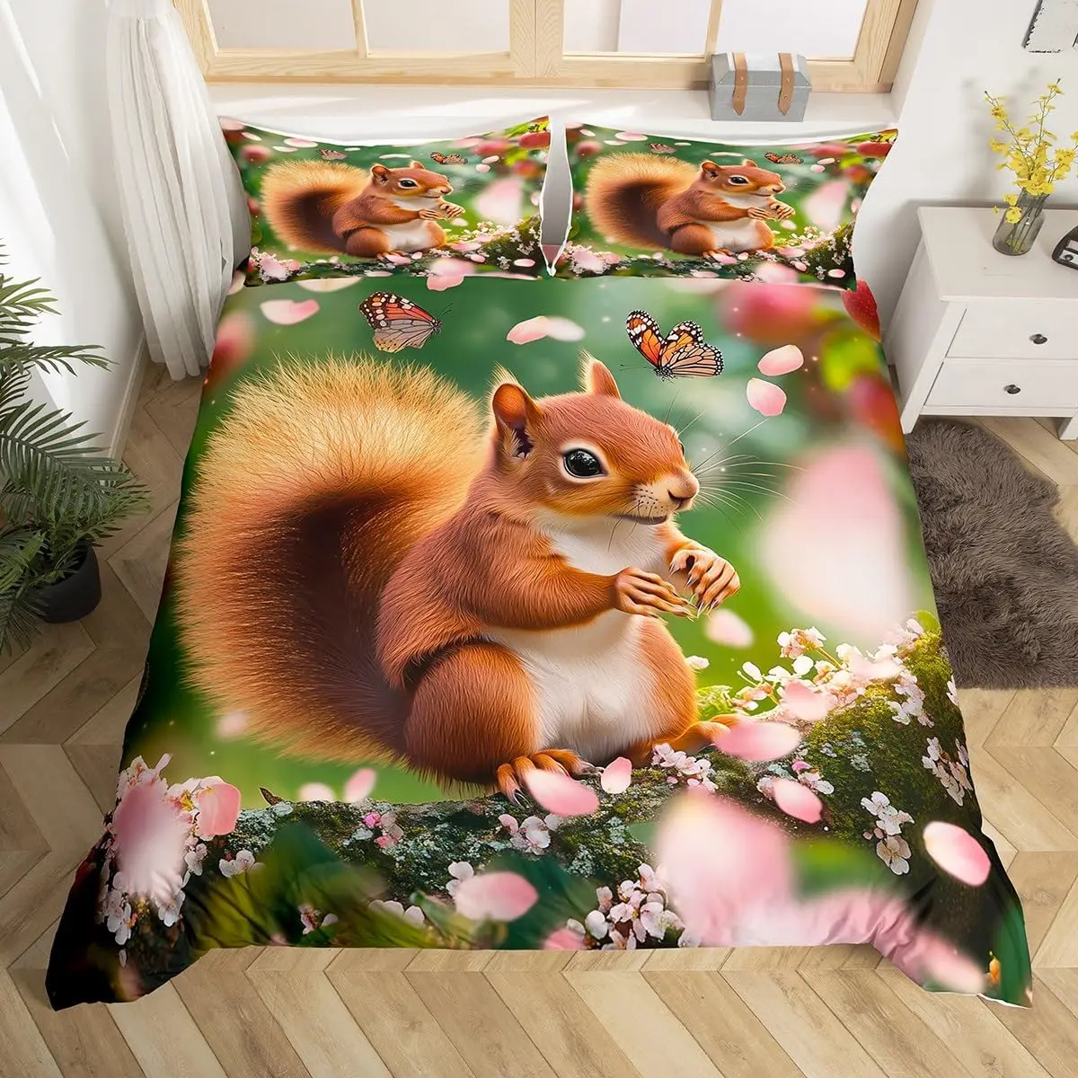 Комплект постельного белья с принтом вишни, 100% полиэстер, 3 шт
Комплект постельного белья с принтом вишни, 100% полиэстер, 3 шт