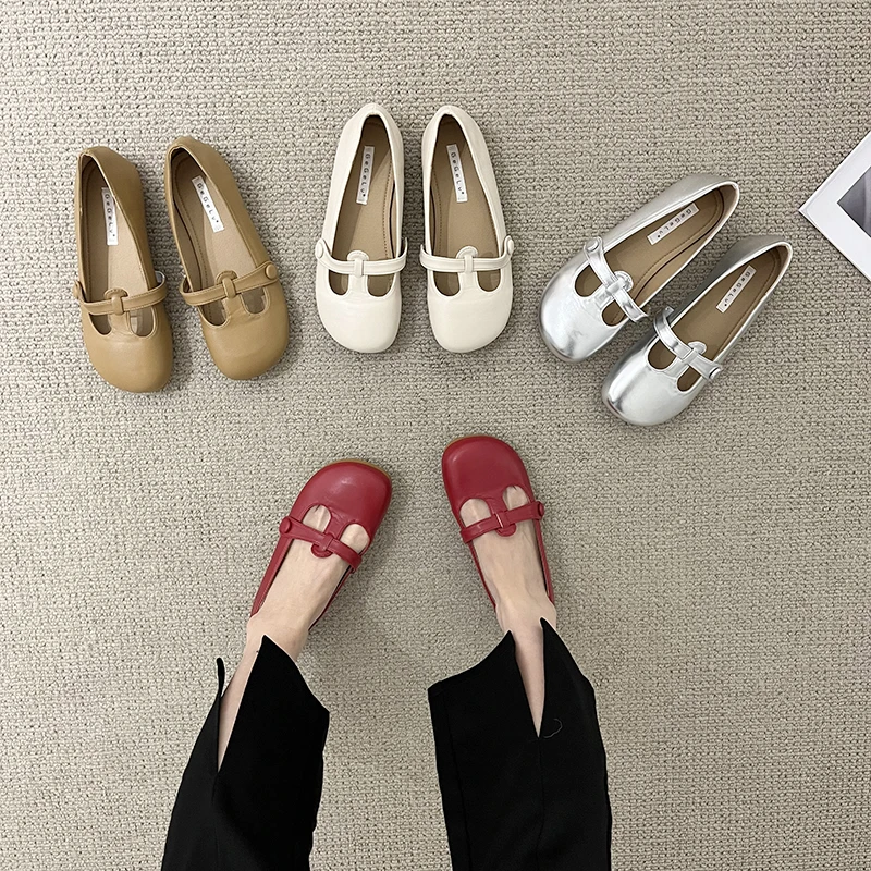 Bailamos 2022 Autumn Women Flats Casual Square Toe Buckle Shoes Flat Heel Vintage Pregnant Sneakers Mujer Sandals
Bailamos 2022 Autumn Women Flats Casual Square Toe Buckle Shoes Flat Heel Vintage Pregnant Sneakers Mujer Sandals