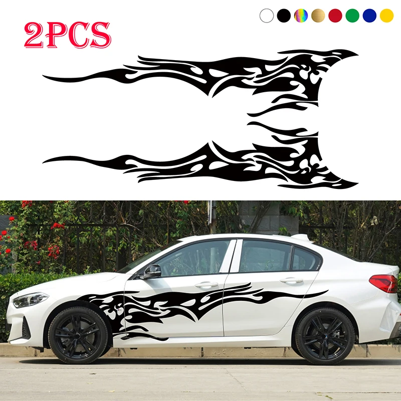 2Pcs Car Stickers Flame Graphics Car Hood and Body Decal Fashion Waterproof Decal
2Pcs Car Stickers Flame Graphics Car Hood and Body Decal Fashion Waterproof Decal