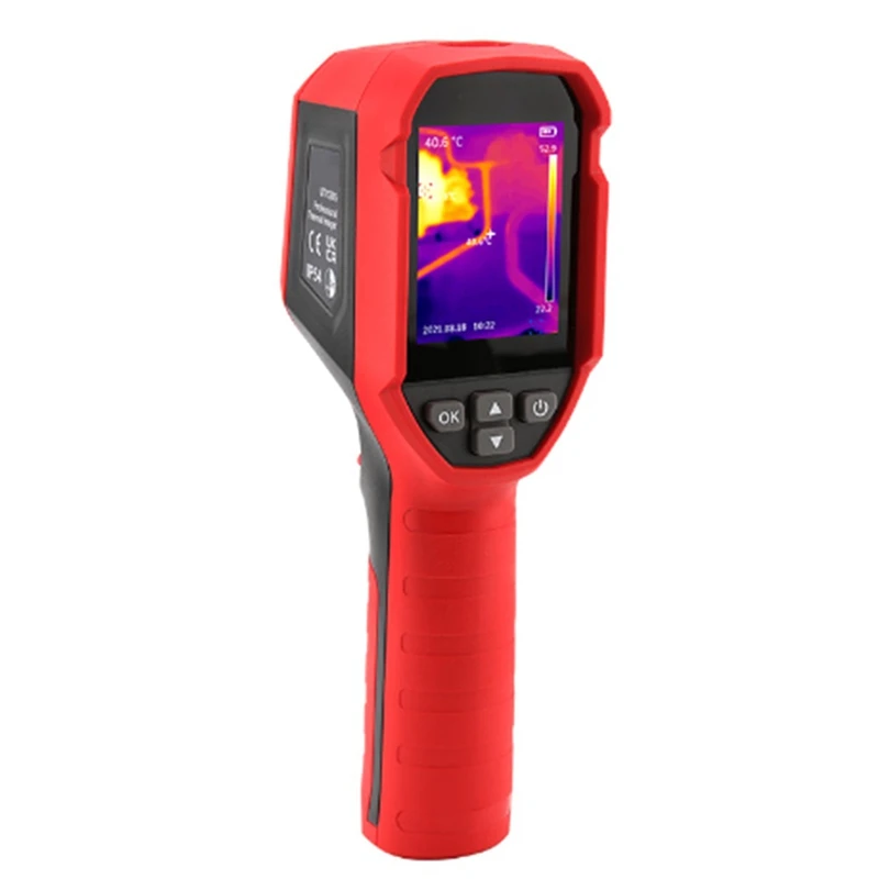 IR Resolution Handheld Thermal Camera Accessory 10800 Pixels,25 Hz With Laser-Pointer 2.4 Inch Screen
IR Resolution Handheld Thermal Camera Accessory 10800 Pixels,25 Hz With Laser-Pointer 2.4 Inch Screen