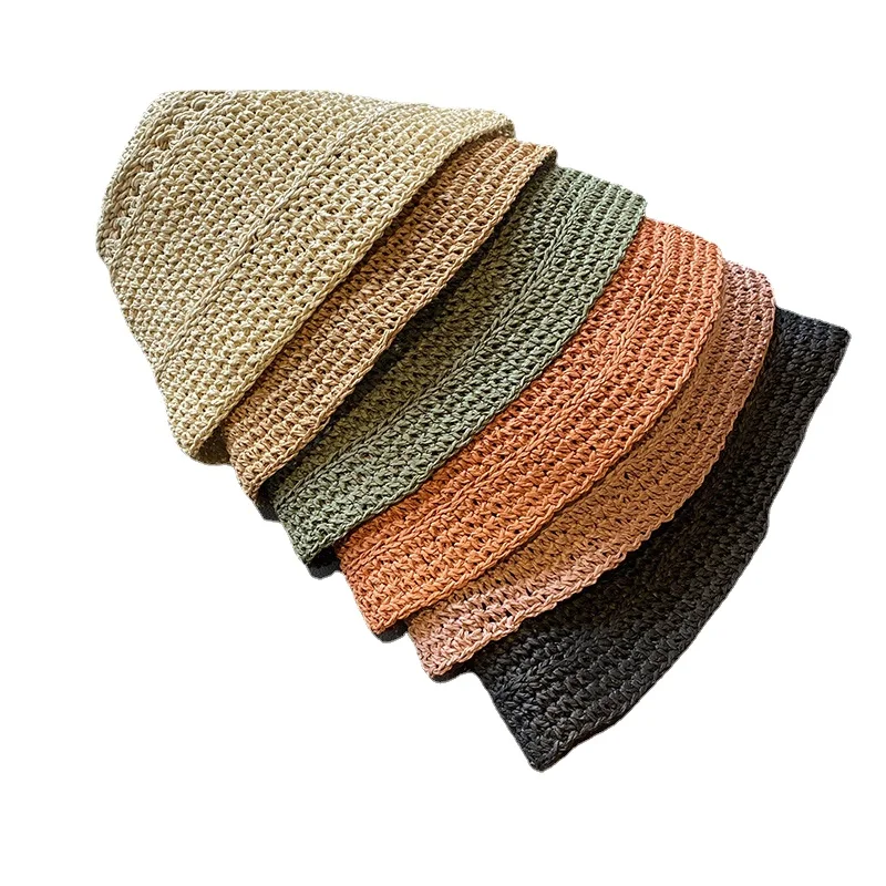 Summer Fashion Straw Fisherman Hat Casual Japanese Bell Hat Female Crochet Outdoor Foldable Beach Hat Zomer Gorros
Summer Fashion Straw Fisherman Hat Casual Japanese Bell Hat Female Crochet Outdoor Foldable Beach Hat Zomer Gorros