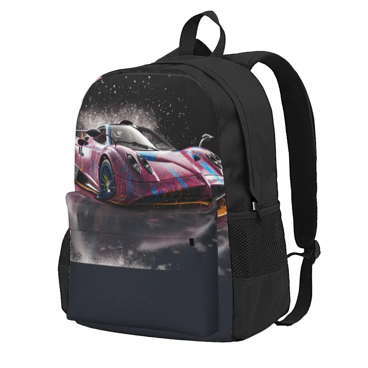 Speed Sports Car Backpack Student Unisex Liquid Splash Explosion Soft Backpacks Aesthetic School Bags Hiking Custom Rucksack
Speed Sports Car Backpack Student Unisex Liquid Splash Explosion Soft Backpacks Aesthetic School Bags Hiking Custom Rucksack