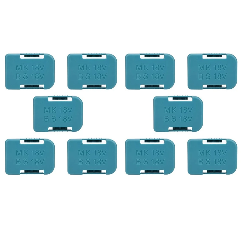 10Pcs Battery Storage Rack Battery Holder Case For Makita 18V Fixing Devices(Blue)
10Pcs Battery Storage Rack Battery Holder Case For Makita 18V Fixing Devices(Blue)