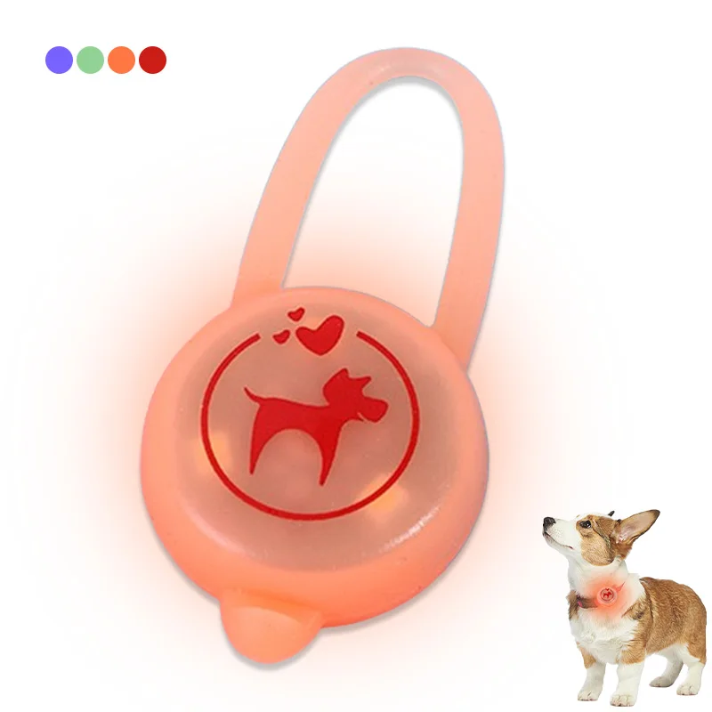Reflective Pet Pendant Anti-lost Bite Resistant LED Light Flasher Silicone Cat Dog Collar Pendant Pet Supplies for Night Travel
Reflective Pet Pendant Anti-lost Bite Resistant LED Light Flasher Silicone Cat Dog Collar Pendant Pet Supplies for Night Travel