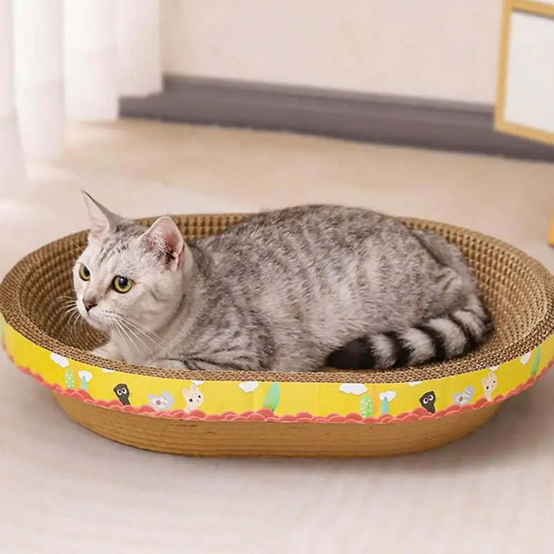 Cat Scratcher Cat Nest Board Lounge Bed Cats Training Grinding Claw Toys For Sharpen Nails Scraper Cat Accessories Pet Oval Bed
Cat Scratcher Cat Nest Board Lounge Bed Cats Training Grinding Claw Toys For Sharpen Nails Scraper Cat Accessories Pet Oval Bed
