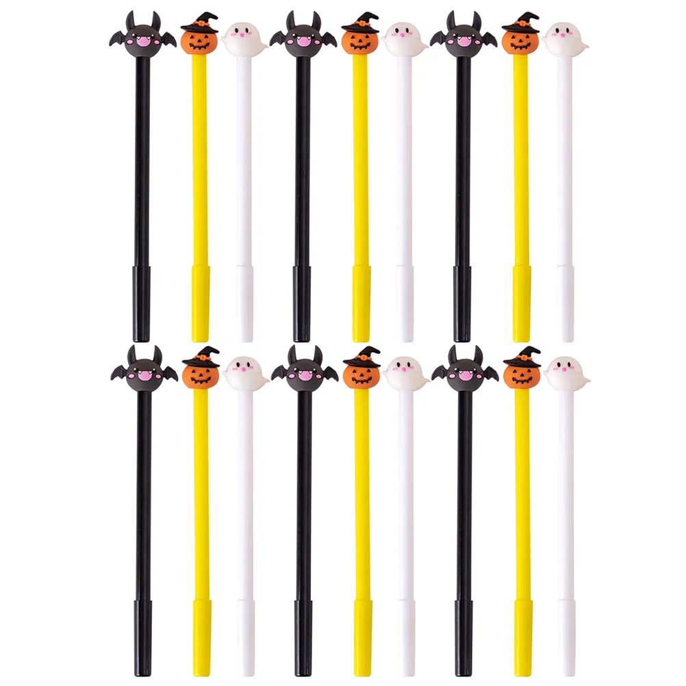 18 Pcs Halloween Pen Gel Pens Writing Office Gifts Pumpkin The Portable Sign Multipurpose Neutral Cartoon Shape
18 Pcs Halloween Pen Gel Pens Writing Office Gifts Pumpkin The Portable Sign Multipurpose Neutral Cartoon Shape