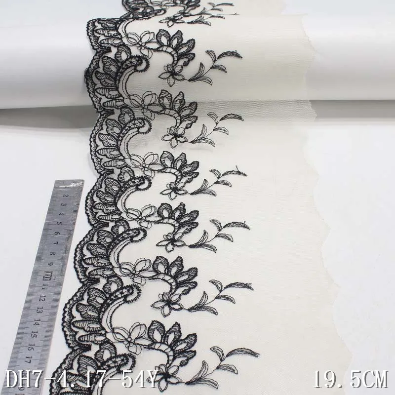 28Yds Symmetrical Flower Black Embroidery Mesh Lace Trims DIY Crafts Dress Accessories Fabric for Bra Underwear 40Yds Symmetric
28Yds Symmetrical Flower Black Embroidery Mesh Lace Trims DIY Crafts Dress Accessories Fabric for Bra Underwear 40Yds Symmetric