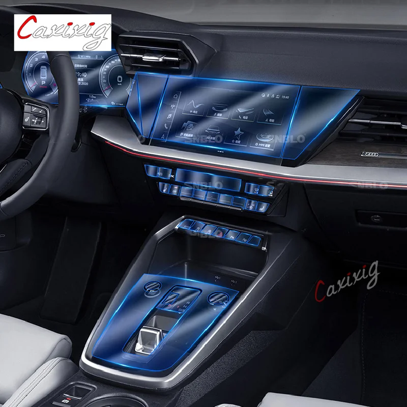For Audi A3 8Y 2021-2022 Car Interior Center console Transparent TPU Protective film Anti-scratch Repair film Accessorie Refit
For Audi A3 8Y 2021-2022 Car Interior Center console Transparent TPU Protective film Anti-scratch Repair film Accessorie Refit