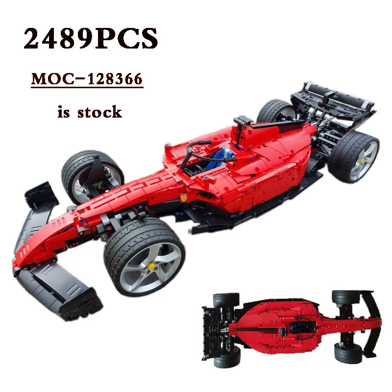 New MOC-128366 F1-75 Classic S Racing 2489 Pieces for 42143 Modified Construction Toys Building Blocks Boys Toys Birthday Gifts
New MOC-128366 F1-75 Classic S Racing 2489 Pieces for 42143 Modified Construction Toys Building Blocks Boys Toys Birthday Gifts