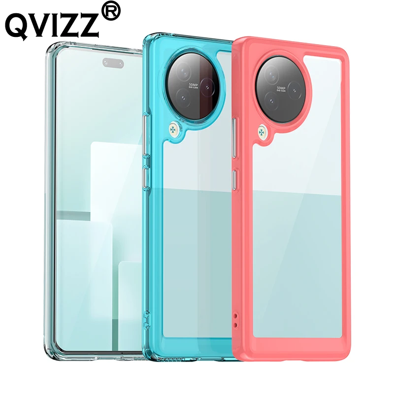 Luxury Clear Case for Xiaomi Civi 3 Ultra-thin Transparent Soft Silicone Edges Hard Armor Shockproof Phone Cover XiaomiCivi3
Luxury Clear Case for Xiaomi Civi 3 Ultra-thin Transparent Soft Silicone Edges Hard Armor Shockproof Phone Cover XiaomiCivi3