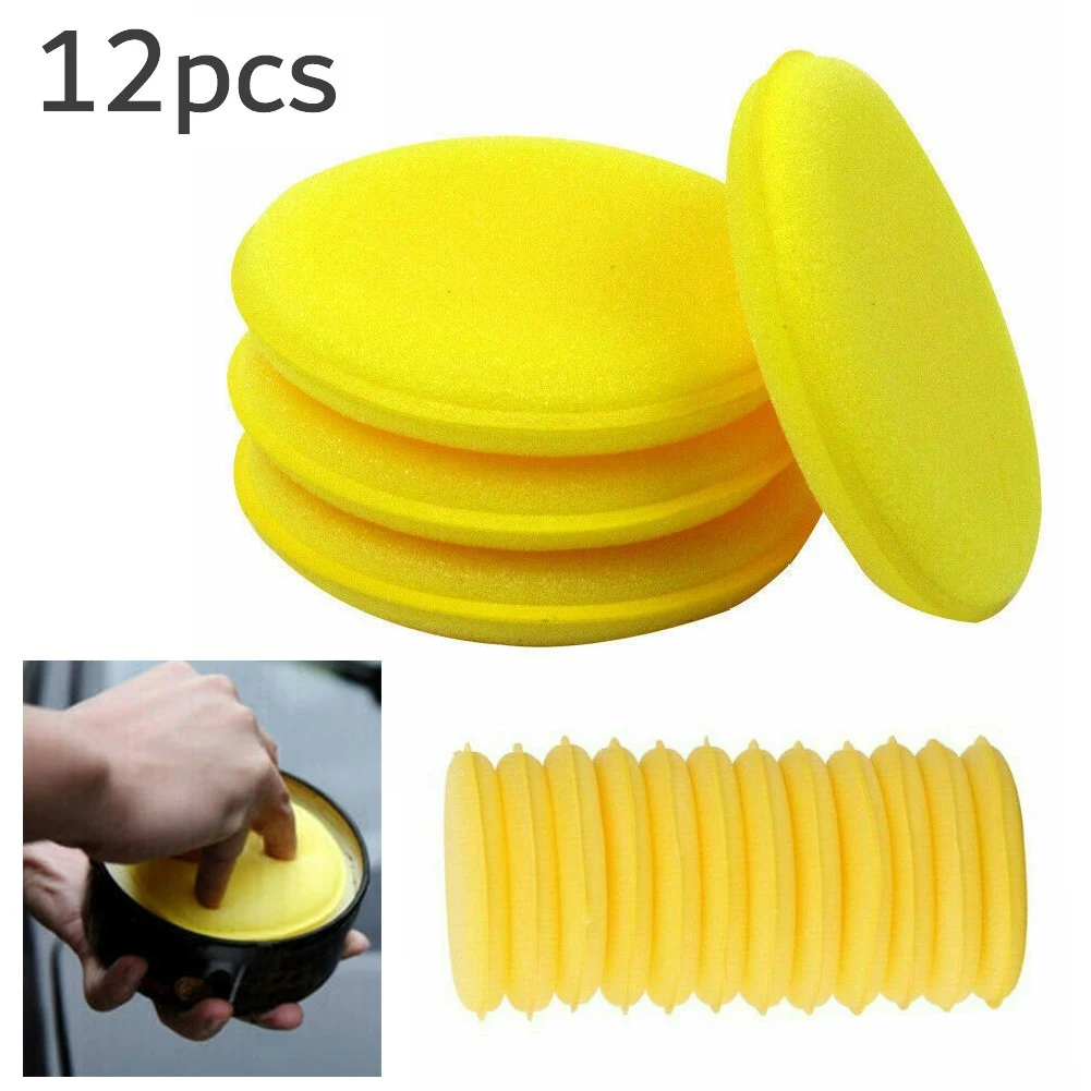 Tool Sponge Car Paint Polishing Supplies Vehicle Waxing Yellow 12PCS Applicator Auto Care Clean Foam Pads Durable
Tool Sponge Car Paint Polishing Supplies Vehicle Waxing Yellow 12PCS Applicator Auto Care Clean Foam Pads Durable