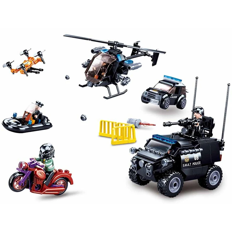 469pcs M38-B0809 SLuban Maritime Police Series Building Block Minifigures Educational Toy Block Toys For Kids Gifts Boys
469pcs M38-B0809 SLuban Maritime Police Series Building Block Minifigures Educational Toy Block Toys For Kids Gifts Boys
