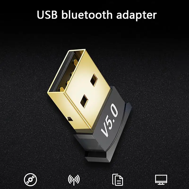 Wireless USB Bluetooth 5.1 Adapter Bluetooth Transmitter Receiver Audio Dongle for Computer PC Laptop Keyboard Mouse Printer
Wireless USB Bluetooth 5.1 Adapter Bluetooth Transmitter Receiver Audio Dongle for Computer PC Laptop Keyboard Mouse Printer
