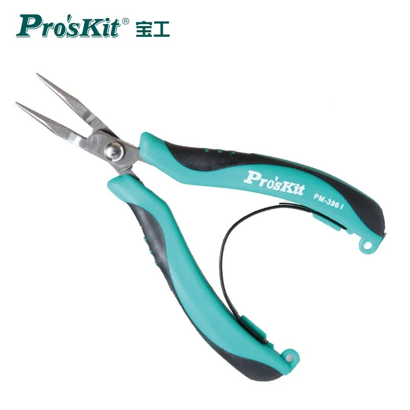 PM-396I Pro'sKit Original Stainless Steel AISI420 Bent Nose Plier Wire Wrapping Beading Jewelry Wire Wrapping
PM-396I Pro'sKit Original Stainless Steel AISI420 Bent Nose Plier Wire Wrapping Beading Jewelry Wire Wrapping