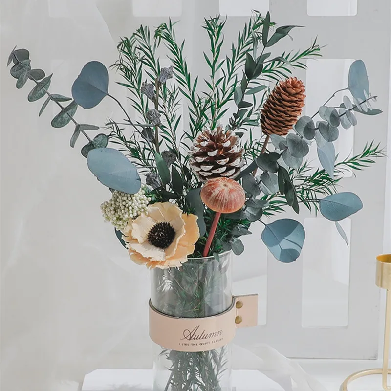 Real Natural Dried Flower Eternal Eucalyptus Bouquet Wedding Home Decoration High Quality Big Bouquet Luxury Flower Arrangement
Real Natural Dried Flower Eternal Eucalyptus Bouquet Wedding Home Decoration High Quality Big Bouquet Luxury Flower Arrangement