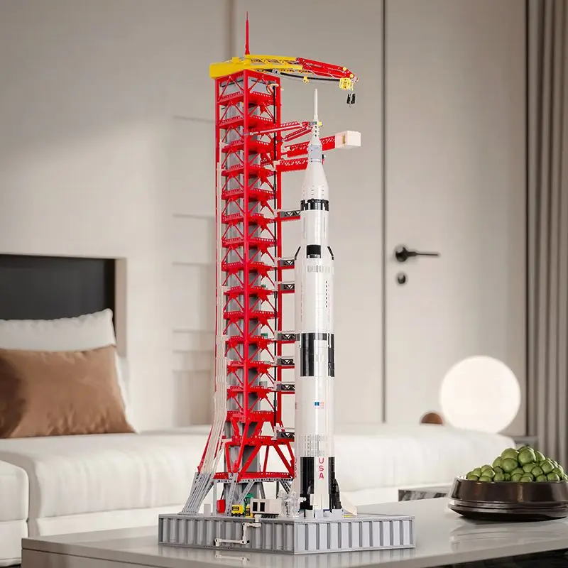 3586Pcs Moc Aerospace Series Assembling Model Apollo Launch Pad Building Block Science Educational Toy Kit
3586Pcs Moc Aerospace Series Assembling Model Apollo Launch Pad Building Block Science Educational Toy Kit