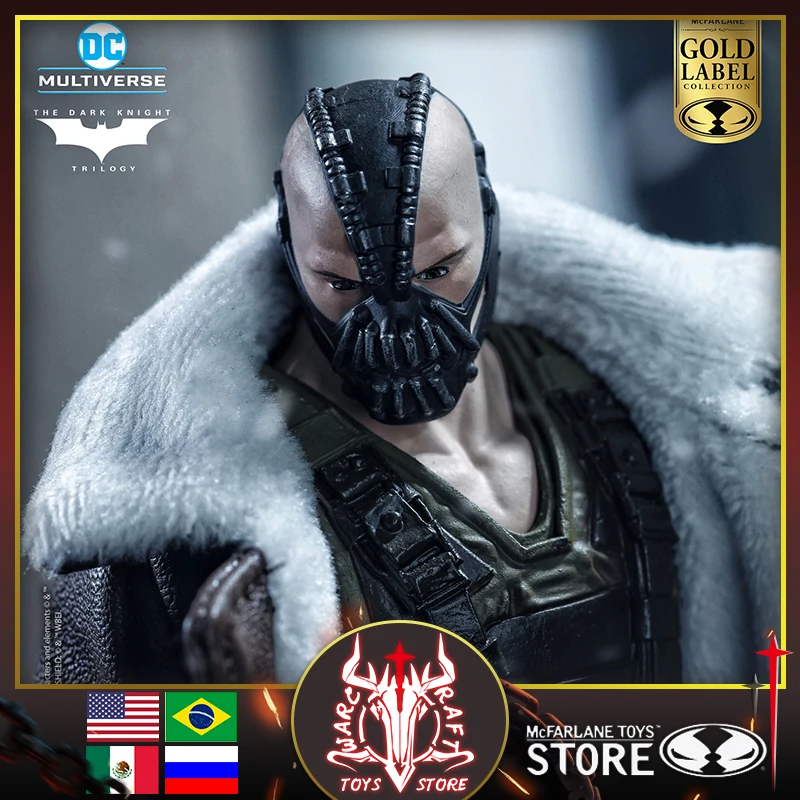 McFarlane Toys BANE(TRENCH COAT) GOLD LABEL DC MULTIVERSAL UNIVERSE 7inch Movable Figures Action Figure anime kids toys for boys
McFarlane Toys BANE(TRENCH COAT) GOLD LABEL DC MULTIVERSAL UNIVERSE 7inch Movable Figures Action Figure anime kids toys for boys